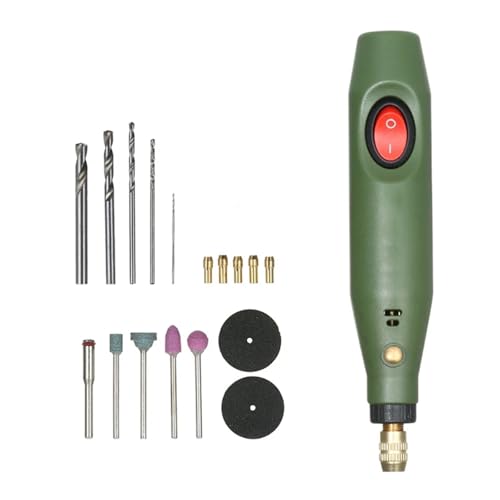 Mini Electric Drill Grinder Set Epoxy Resin DIY Crafts Jewelry Making Power Tool Kit Grinding Polishing Cutting Accessories Für Anfänger und Heimwerker von HIHUPTRW