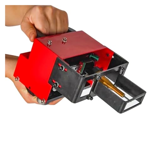 Tragbare pneumatische Nadelpräge-Markierungsmaschine aus Metall for VIN-Code (100 x 20 mm), Rahmenmarkierungsmaschine, Fahrgestellnummer Für Anfänger und Heimwerker von HIHUPTRW