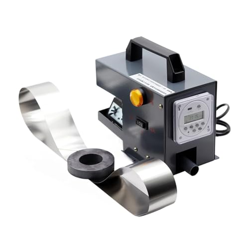 Tragbarer Mini-Ölskimmer, CNC-Stahlband, 13 l/h, Ölschaber, Entfetter, 14 W, Öl-Wasser-Abscheider-Rückgewinnungsmaschine Für Anfänger und Heimwerker von HIHUPTRW