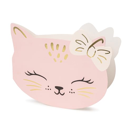HIKIhooray Einladungskarten Kindergeburtstag Katze – 6er Set mit Umschlägen | Einladungen in Katzenform Rosa ca. 13x10 cm | Mottoparty Kätzchen Tierparty Mädchen Kinder Einladungen HIKIhooray Einladungskarten Kindergeburtstag Katze – 6er Set mit Umschlägen | Einladungen in Katzenform Rosa ca. 13x10 cm | Mottoparty Kätzchen Tierparty Mädchen Kinder Einladungen von HIKIhooray