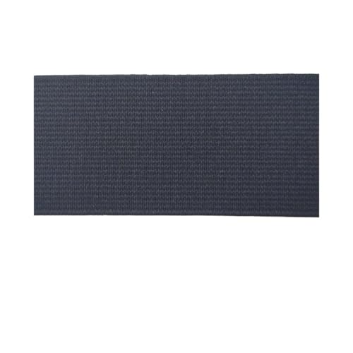 Gummiband zum Umklappen, 2 m, 20/25/30/40/50 mm, Gummiband für Unterwäsche, Hosen, BH, Gummi-Kleidung, verstellbarer weicher Bund, elastisch (Marineblau, 1,50 mm) von HIKOO DAILY
