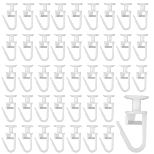 100 Stück Gardinenhaken für Schienen,11mm Gardinengleiter für Schienen,Gardinenhaken zum Einhängen,Vorhanghaken,Gardinenröllchen für Schiene,Gardinenrollen für Alle Gängigen Gardinenschienen 100 Stück Gardinenhaken für Schienen,11mm Gardinengleiter für Schienen,Gardinenhaken zum Einhängen,Vorhanghaken,Gardinenröllchen für Schiene,Gardinenrollen für Alle Gängigen Gardinenschienen von HIKPACKER