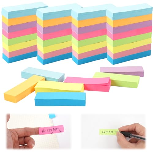 40 Stück Haftnotizen Klebezettel,15 x 50mm Selbstklebende Haftnotizzettel Klebezettel Bunt,4000 Blatt Haftnotizen Klein,Farbige Haftnotizen,Selbstklebende Klebezettel für Büro Haus,500 Blatt pro Farbe 40 Stück Haftnotizen Klebezettel,15 x 50mm Selbstklebende Haftnotizzettel Klebezettel Bunt,4000 Blatt Haftnotizen Klein,Farbige Haftnotizen,Selbstklebende Klebezettel für Büro Haus,500 Blatt pro Farbe von HIKPACKER