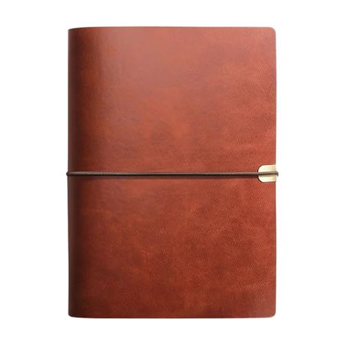 Leder Notizbuch A5 Nachfüllbar, Lederbuch Nachfüllbares Leder-tagebuch, Ringbuch Leder Notizbuch Tagebuch, Vintage Nachfüllbar Notizbuch, für Mädchen, Jungen, Frauen, Männer, A5 23x17cm, Braun Leder Notizbuch A5 Nachfüllbar, Lederbuch Nachfüllbares Leder-tagebuch, Ringbuch Leder Notizbuch Tagebuch, Vintage Nachfüllbar Notizbuch, für Mädchen, Jungen, Frauen, Männer, A5 23x17cm, Braun von HIKPACKER