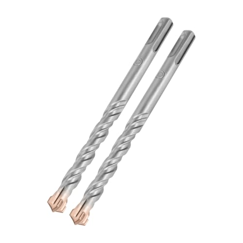 Hilpaty Hammerbohrer SDS Plus Betonbohrer 12x160mmx2, Professionell Steinbohrer mit 4 Hartmetall Schneiden für Bohren in Stein, Beton, Naturstein, Ziegelmauer Hilpaty Hammerbohrer SDS Plus Betonbohrer 12x160mmx2, Professionell Steinbohrer mit 4 Hartmetall Schneiden für Bohren in Stein, Beton, Naturstein, Ziegelmauer von HILPATY