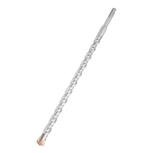 Hilpaty Hammerbohrer SDS Plus Betonbohrer 16x350mm, Professionell Steinbohrer mit 4 Hartmetall Schneiden für Bohren in Stein, Beton, Naturstein, Ziegelmauer von HILPATY