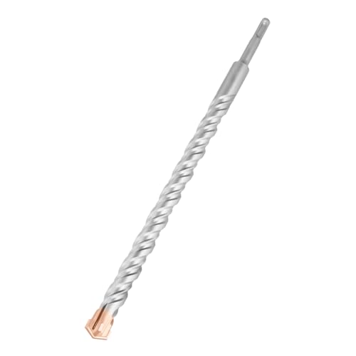 Hilpaty Hammerbohrer SDS Plus Betonbohrer 20x350mm, Professionell Steinbohrer mit 4 Hartmetall Schneiden für Bohren in Stein, Beton, Naturstein, Ziegelmauer Hilpaty Hammerbohrer SDS Plus Betonbohrer 20x350mm, Professionell Steinbohrer mit 4 Hartmetall Schneiden für Bohren in Stein, Beton, Naturstein, Ziegelmauer von HILPATY
