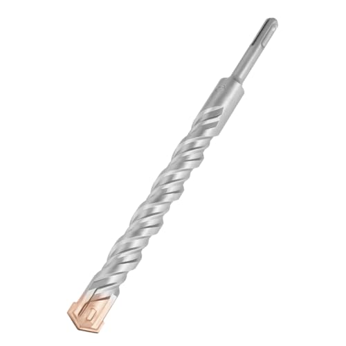 Hilpaty Hammerbohrer SDS Plus Betonbohrer 22x250mm, Professionell Steinbohrer mit 4 Hartmetall Schneiden für Bohren in Stein, Beton, Naturstein, Ziegelmauer Hilpaty Hammerbohrer SDS Plus Betonbohrer 22x250mm, Professionell Steinbohrer mit 4 Hartmetall Schneiden für Bohren in Stein, Beton, Naturstein, Ziegelmauer von HILPATY