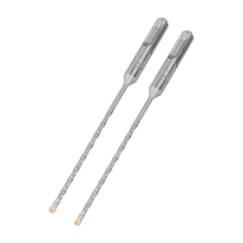 Hilpaty Hammerbohrer SDS Plus Betonbohrer 4x160mmx2, Professionell Steinbohrer mit 4 Hartmetall Schneiden für Bohren in Stein, Beton, Naturstein, Ziegelmauer Hilpaty Hammerbohrer SDS Plus Betonbohrer 4x160mmx2, Professionell Steinbohrer mit 4 Hartmetall Schneiden für Bohren in Stein, Beton, Naturstein, Ziegelmauer von HILPATY