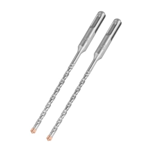 Hilpaty Hammerbohrer SDS Plus Betonbohrer 5.5x160mmx2, Professionell Steinbohrer mit 4 Hartmetall Schneiden für Bohren in Stein, Beton, Naturstein, Ziegelmauer Hilpaty Hammerbohrer SDS Plus Betonbohrer 5.5x160mmx2, Professionell Steinbohrer mit 4 Hartmetall Schneiden für Bohren in Stein, Beton, Naturstein, Ziegelmauer von HILPATY