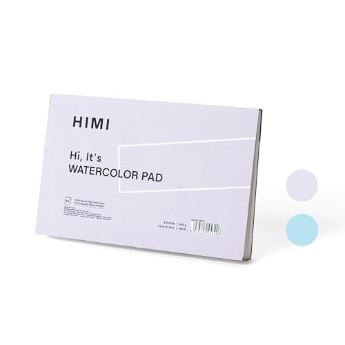 HIMI Aquarell-Papierblock, 14 x 21,6 cm, 50 Blatt, gemischtes Papier, Malerei, Aquarell, gemischte Medien und Tinte, Skizzenbuch für Erwachsene, Studenten, Anfänger, Kunstbedarf, Malblock, Geschenk HIMI Aquarell-Papierblock, 14 x 21,6 cm, 50 Blatt, gemischtes Papier, Malerei, Aquarell, gemischte Medien und Tinte, Skizzenbuch für Erwachsene, Studenten, Anfänger, Kunstbedarf, Malblock, Geschenk von HIMI