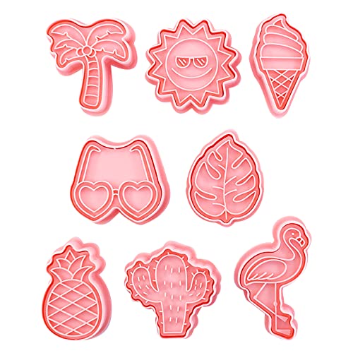 8 Stück Strand-Serie Keksformen Keksformen Keksgeschenke für Backliebhaber für Kinder 8 Stück Strand-Serie Keksformen Keksformen Keksgeschenke für Backliebhaber für Kinder von HINAYOSAN