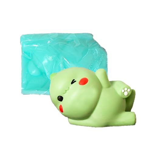 Dinosaurier-Silikonformen für Epoxidharz, handgefertigte Seife, Schokolade, Fondant, Silikon-Kuchenformen, Schokolade, Dinosaurier-Formen von HINAYOSAN