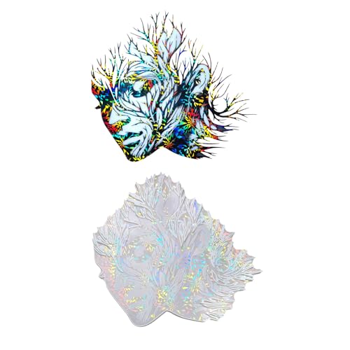 Funktionelle Silikonformen aus Silikon für Anhänger, Gesichtsform, Wandbehang, Dekorationen, Harz, Bastelformen zum Basteln von HINAYOSAN