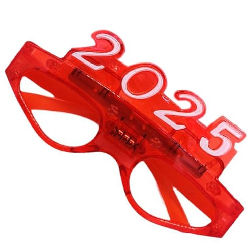 HINAYOSAN 2025 Neujahrsparty-Brille, bunte LED-Brille, 2025, Neujahrsparty-Brille, Dekoration, Fotografie-Requisiten HINAYOSAN 2025 Neujahrsparty-Brille, bunte LED-Brille, 2025, Neujahrsparty-Brille, Dekoration, Fotografie-Requisiten von HINAYOSAN