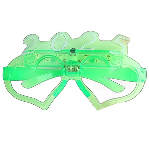 HINAYOSAN 2025 Neujahrsparty-Brille, bunte LED-Brille, 2025, Neujahrsparty-Brille, Dekoration, Fotografie-Requisiten HINAYOSAN 2025 Neujahrsparty-Brille, bunte LED-Brille, 2025, Neujahrsparty-Brille, Dekoration, Fotografie-Requisiten von HINAYOSAN