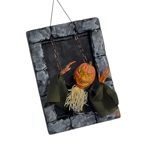 HINAYOSAN Bewegungsaktivierte hängende Skelett-Grabstein-Dekoration Blinklichter Schabgeräusche Wetterbeständige Dekoration Horror Party Geisterhafter Grabstein HINAYOSAN Bewegungsaktivierte hängende Skelett-Grabstein-Dekoration Blinklichter Schabgeräusche Wetterbeständige Dekoration Horror Party Geisterhafter Grabstein von HINAYOSAN