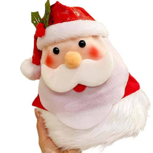HINAYOSAN Festliche Weihnachtsmannmütze, bequeme Feier-Hüte mit weichem Plüsch für Feiertage, Veranstaltungen und Familientreffen von HINAYOSAN