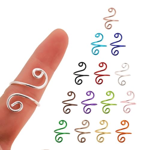HINAYOSAN Häkelringe in Schlangenform, 10/14/15 Stück, Spannhilfe, Garnringe, Strickzubehör für Mutter und Frauen HINAYOSAN Häkelringe in Schlangenform, 10/14/15 Stück, Spannhilfe, Garnringe, Strickzubehör für Mutter und Frauen von HINAYOSAN