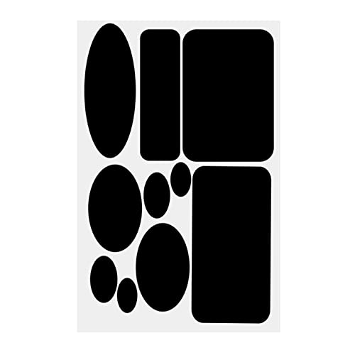HINAYOSAN Nylon-Reparaturflicken, Nylon-Reparaturband, Stoffflicken in drei Stilen, vorgeschnitten, selbstklebend, reißfest, für Zelte, Regenschirme, Daunenjacken, Taschen, Rucksäcke, Schwarz HINAYOSAN Nylon-Reparaturflicken, Nylon-Reparaturband, Stoffflicken in drei Stilen, vorgeschnitten, selbstklebend, reißfest, für Zelte, Regenschirme, Daunenjacken, Taschen, Rucksäcke, Schwarz von HINAYOSAN