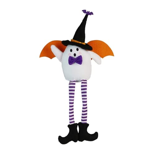 HINAYOSAN Unverwechselbare Halloween-Puppen-Ornament, Halloween-Party, unverzichtbar, langbeiniger Hexenhut, Puppen, weiches Polyester, Heimdekoration, Partyzubehör HINAYOSAN Unverwechselbare Halloween-Puppen-Ornament, Halloween-Party, unverzichtbar, langbeiniger Hexenhut, Puppen, weiches Polyester, Heimdekoration, Partyzubehör von HINAYOSAN