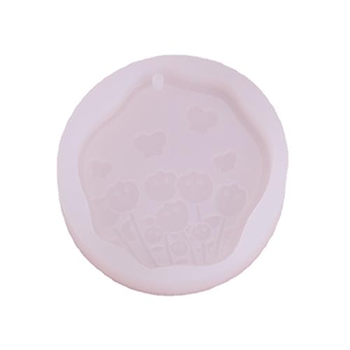 Kristall-Epoxidharz-Form, Schmetterlinge/Maiglöckchen, Anhänger, Silikon, zum Basteln, zum Aufhängen von Schmuck von HINAYOSAN