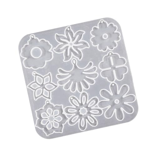 Kristallharz-Silikonformen-Set mit Rosenblütenblättern, Blumen-Designs für Schmuckbasteln und handgefertigtes Zubehör Kristallharz-Silikonformen-Set mit Rosenblütenblättern, Blumen-Designs für Schmuckbasteln und handgefertigtes Zubehör von HINAYOSAN