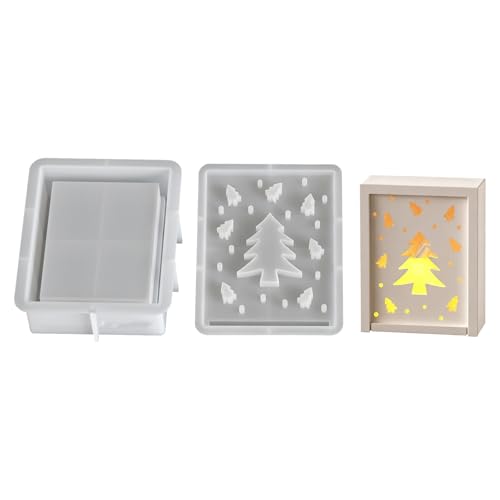 Mehrzweck-Silikon-Bastelformen für Weihnachten, Winter, ideal für Zuhause, Urlaubsdekorationen, Silikonformen für Urlaubsdekorationen Mehrzweck-Silikon-Bastelformen für Weihnachten, Winter, ideal für Zuhause, Urlaubsdekorationen, Silikonformen für Urlaubsdekorationen von HINAYOSAN