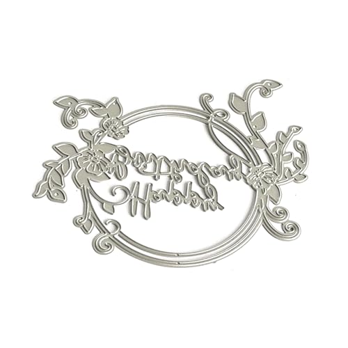 Metall-Stanzformen "Happy Birthday", Prägeschablonen für Scrapbooking, Album, Fototagebuch, Dekorationen, Kranz, Stanzformen, Happy Birthday, Metall-Stanzform für Papierkarten, Fotodekoration Metall-Stanzformen "Happy Birthday", Prägeschablonen für Scrapbooking, Album, Fototagebuch, Dekorationen, Kranz, Stanzformen, Happy Birthday, Metall-Stanzform für Papierkarten, Fotodekoration von HINAYOSAN
