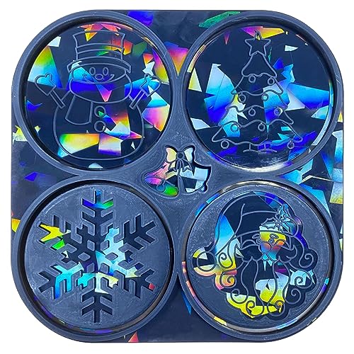 Schneeflocken-Tischset-Formen, Tablett, Silikon, Epoxidharz, Gießen, für Heimdekoration, Weihnachten, Schneeflocken, Kaffeetablett, Formen für Harz Schneeflocken-Tischset-Formen, Tablett, Silikon, Epoxidharz, Gießen, für Heimdekoration, Weihnachten, Schneeflocken, Kaffeetablett, Formen für Harz von HINAYOSAN