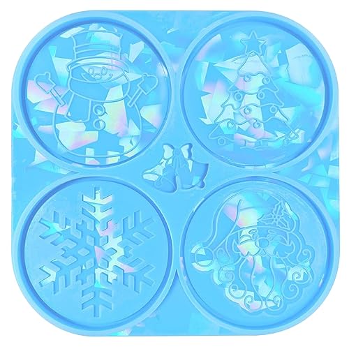 Schneeflocken-Tischset-Formen, Tablett, Silikon, Epoxidharz, Gießen, für Heimdekoration, Weihnachten, Schneeflocken, Kaffeetablett, Formen für Harz Schneeflocken-Tischset-Formen, Tablett, Silikon, Epoxidharz, Gießen, für Heimdekoration, Weihnachten, Schneeflocken, Kaffeetablett, Formen für Harz von HINAYOSAN