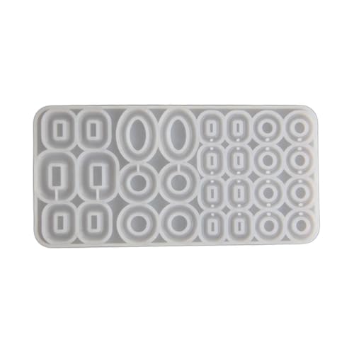 Silikon-Schlüsselanhänger-Formen, lustige Multi-Ring-Form, Ohrringe und Anhänger, Silikon-Textur, ideal für Schmuckherstellung Silikon-Schlüsselanhänger-Formen, lustige Multi-Ring-Form, Ohrringe und Anhänger, Silikon-Textur, ideal für Schmuckherstellung von HINAYOSAN