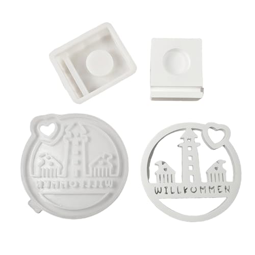 Silikonform für Anhänger, Kunstharz, Bastelform, Ornament-Formen, Silikon-Textur für Urlaubsdekorationen und kreatives Produkt Silikonform für Anhänger, Kunstharz, Bastelform, Ornament-Formen, Silikon-Textur für Urlaubsdekorationen und kreatives Produkt von HINAYOSAN