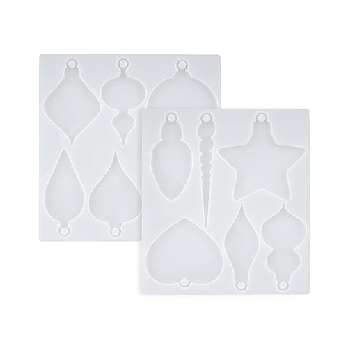 Silikonform für Weihnachtsanhänger, Schlüsselanhänger, Ohrringe, Schlüsselanhänger, Epoxidharz, Bastelformen, Schmuckherstellung, Schlüsselanhänger, Formen für Epoxidharz Silikonform für Weihnachtsanhänger, Schlüsselanhänger, Ohrringe, Schlüsselanhänger, Epoxidharz, Bastelformen, Schmuckherstellung, Schlüsselanhänger, Formen für Epoxidharz von HINAYOSAN
