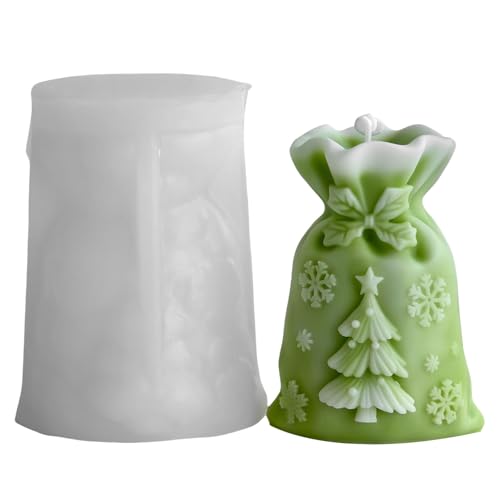 Silikonform mit Weihnachtsmotiven, Geschenkbeutel für handgefertigte Seife, Heimdekoration, Form zum Basteln Silikonform mit Weihnachtsmotiven, Geschenkbeutel für handgefertigte Seife, Heimdekoration, Form zum Basteln von HINAYOSAN