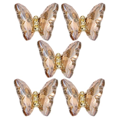 1 Beutel 3D-Nagel-Strasssteine in Schmetterlingsform für Damen, elegante Nägel, Kunstdekoration, Zubehör, Nagel von HIOPOIUYT