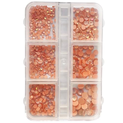 1 Box gemischte Perlen, 3D-Nagel-Strasssteine, Kunstbedarf, Maniküre, Nageldekorationen für Frauen von HIOPOIUYT