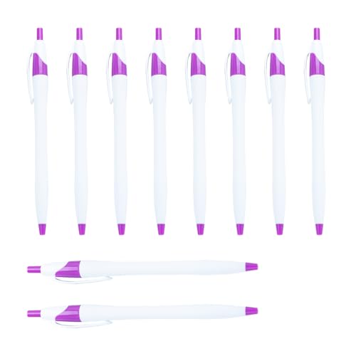 10 PCs Retractable Kugelschreiber 1.0mm Schreiben Von Plastikstiftstift Schwarze Ninten Schreibwarenstift Für Lehrer von HIOPOIUYT