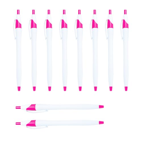 10 PCs Retractable Kugelschreiber 1.0mm Schreiben Von Plastikstiftstift Schwarze Ninten Schreibwarenstift Für Lehrer von HIOPOIUYT