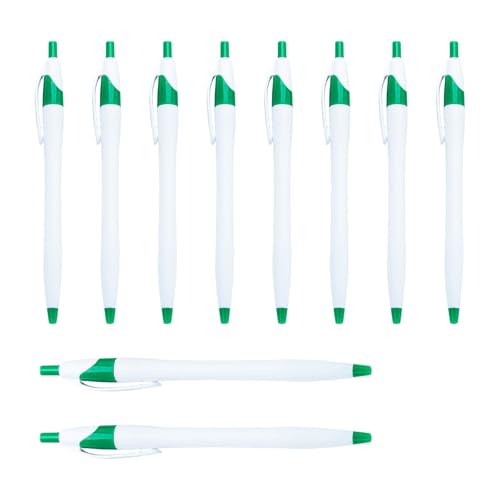 10 PCs Retractable Kugelschreiber 1.0mm Schreiben Von Plastikstiftstift Schwarze Ninten Schreibwarenstift Für Lehrer von HIOPOIUYT