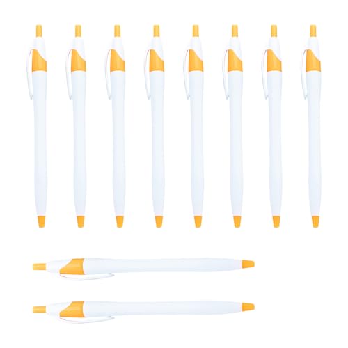 10 PCs Retractable Kugelschreiber 1.0mm Schreiben Von Plastikstiftstift Schwarze Ninten Schreibwarenstift Für Lehrer von HIOPOIUYT