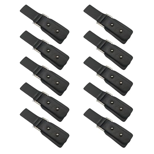10 Stück Knebelverschlüsse zum Aufnähen, Leder-Knebel, Nähzubehör für Strickwaren, Jacken, Mäntel 10 Stück Knebelverschlüsse zum Aufnähen, Leder-Knebel, Nähzubehör für Strickwaren, Jacken, Mäntel von HIOPOIUYT