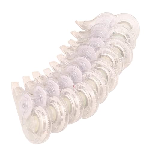 10pcs Korrekturbandrolle 8mx5mm Schnell Trockenes Weiß Out Correction Tape Insgesamt 80 M Für Schreiben Von Schul Und Büroversorgungen Kontinuierlich von HIOPOIUYT
