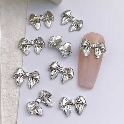 10pieces Butterfly Nail Charms Leichtmetall Schmetterlingsnagel Charm von HIOPOIUYT