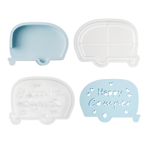 2pieces Spielzeugbus Silikonkerzenhalter Formen Epoxidharz Silikonform Für Kerzenständer Teelichthalter Home Dekoration 2pieces Spielzeugbus Silikonkerzenhalter Formen Epoxidharz Silikonform Für Kerzenständer Teelichthalter Home Dekoration von HIOPOIUYT