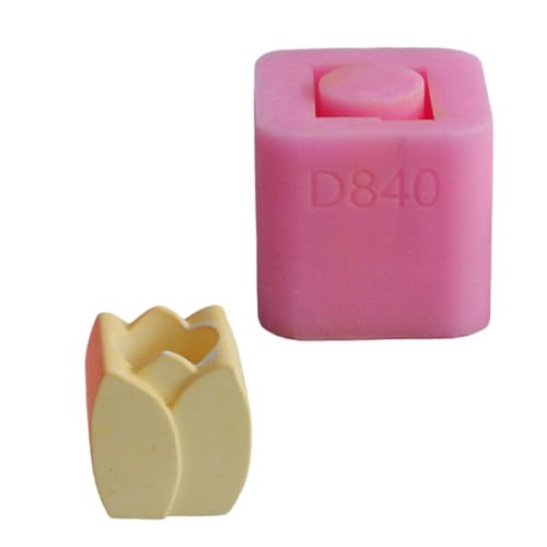 3D-Blumenblatt-Silikon-Kerzenständer-Formen, Epoxidharz-Formen für die Herstellung von Halter, Heimdekoration, Gips-Dekoration von HIOPOIUYT