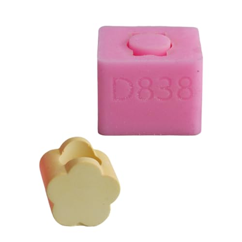 3D-Blumenblatt-Silikon-Kerzenständer-Formen, Epoxidharz-Formen für die Herstellung von Halter, Heimdekoration, Gips-Dekoration von HIOPOIUYT