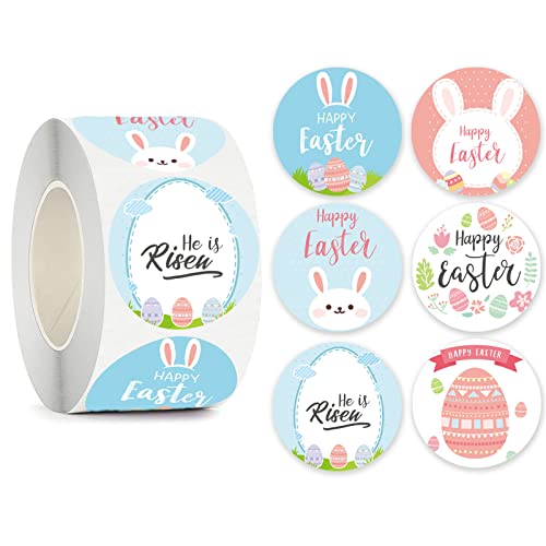 500 Stück Happy Easter Aufkleber für Kinder, Oster-Siegel-Etiketten, selbstklebende Aufkleber, Belohnung, Frühling, Party, Dekoration, Frohe Ostern, Aufkleber-Etiketten 500 Stück Happy Easter Aufkleber für Kinder, Oster-Siegel-Etiketten, selbstklebende Aufkleber, Belohnung, Frühling, Party, Dekoration, Frohe Ostern, Aufkleber-Etiketten von HIOPOIUYT