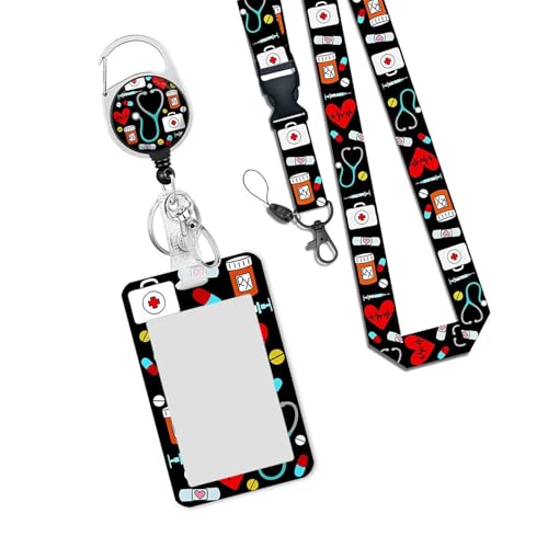 Einziehbarer Abzeichenhalter Kartenhalter Und Lanyard Set Identity Card Badge Mit Rolle Für Krankenhauskrankenhäuser Des Krankenhauses Des Krankenhauses Einziehbarer Abzeichenhalter Kartenhalter Und Lanyard Set Identity Card Badge Mit Rolle Für Krankenhauskrankenhäuser Des Krankenhauses Des Krankenhauses von HIOPOIUYT