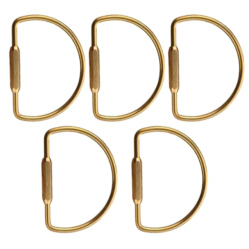 Eleganter Schmuckanhänger, Verbindungskette, Kupfer, geeignet für Handarbeitsliebhaber, sichere Feststellschraube, 5 Stück Eleganter Schmuckanhänger, Verbindungskette, Kupfer, geeignet für Handarbeitsliebhaber, sichere Feststellschraube, 5 Stück von HIOPOIUYT